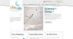 Desktop Screenshot of dreammattressorganics.com
